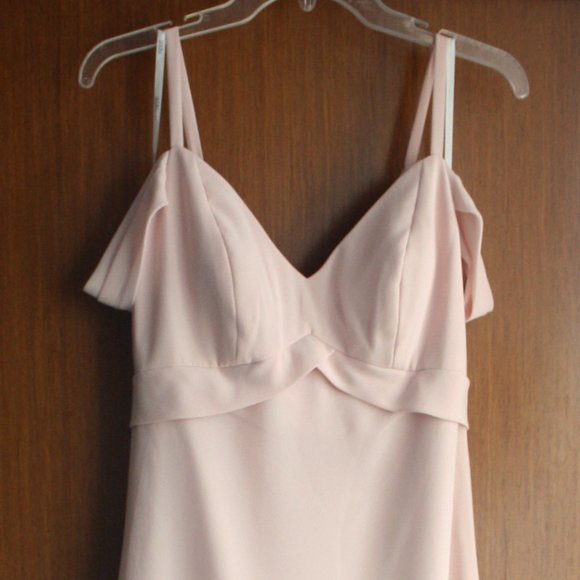 Kleinfeld Bridal Cold-Shoulder Bridesmaids Dress - Picture 4 of 8